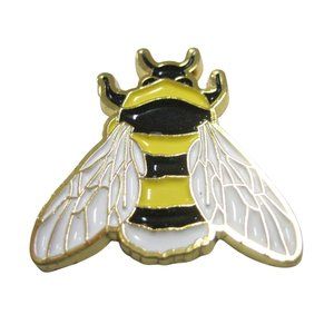 Yellow and Black Toned Bumble Bee Insect Bug Magnet